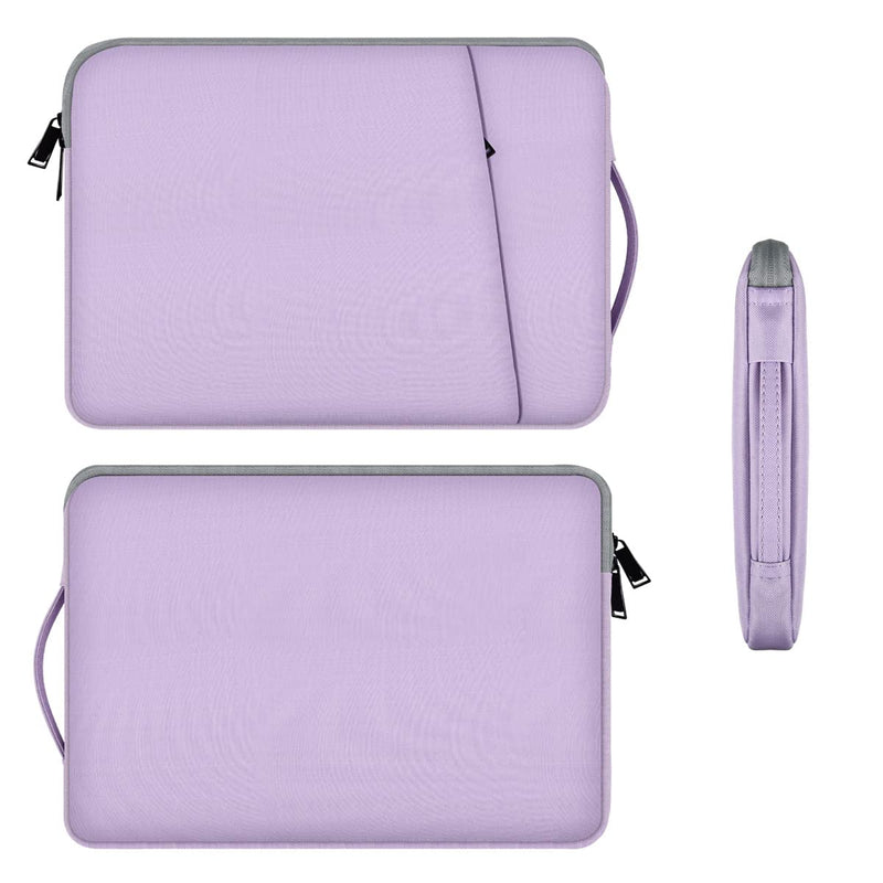 Laptop Sleeve 14 Inch Laptop Case Computer Bag for 15 inch New MacBook Air M3 A3114 M2 A2941 2024-2023, Surface Laptop 6/5/4 15 inch, HP Lenovo Acer ASUS Chromebook 14, Purple