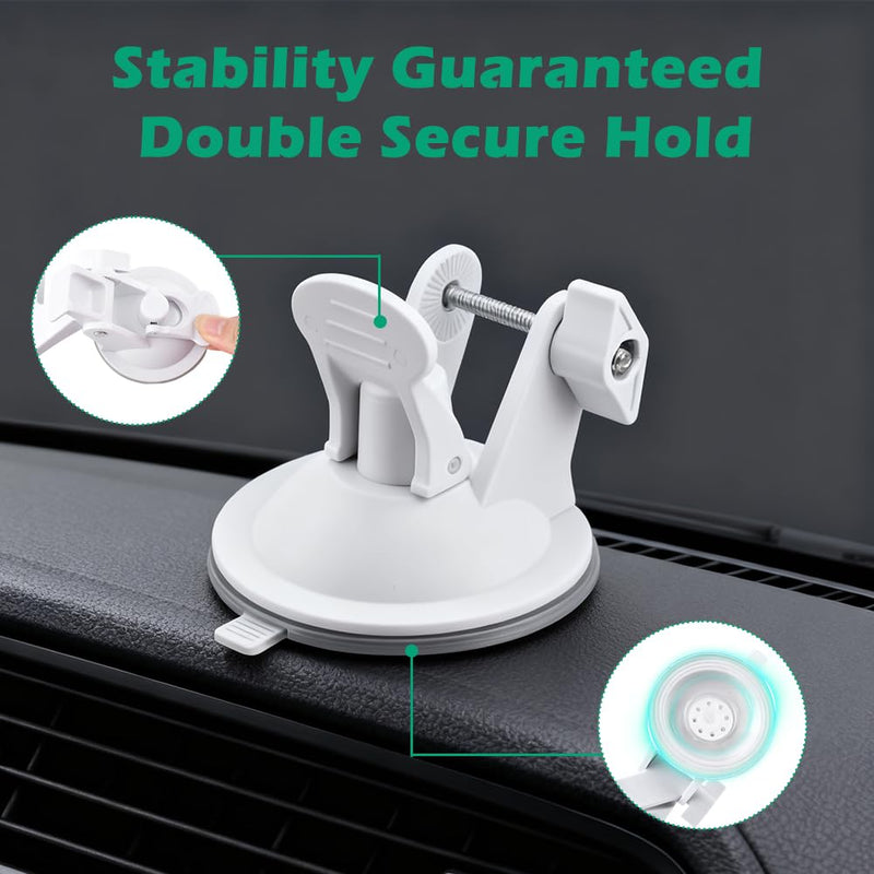 Starlink Mini Car Mount with Suction Cup for Dashboard & Windshield | Upgraded Stable Signal Bracket for Starlink Mini Satellite Internet, Compatible with Most Vehicles