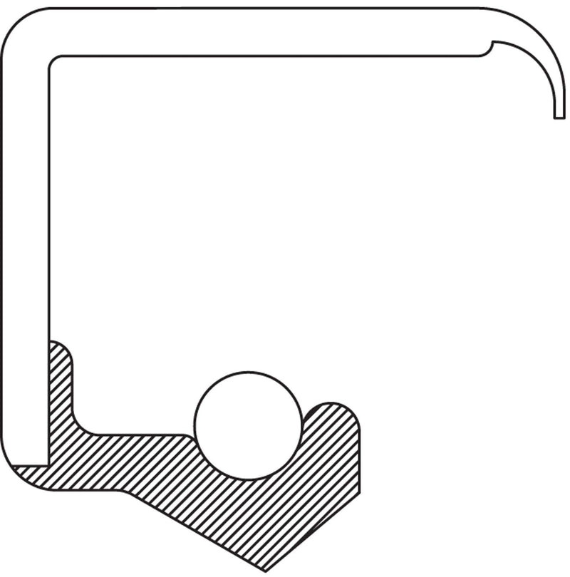 National 8660S Wheel Seal 1 Count (Pack of 1)