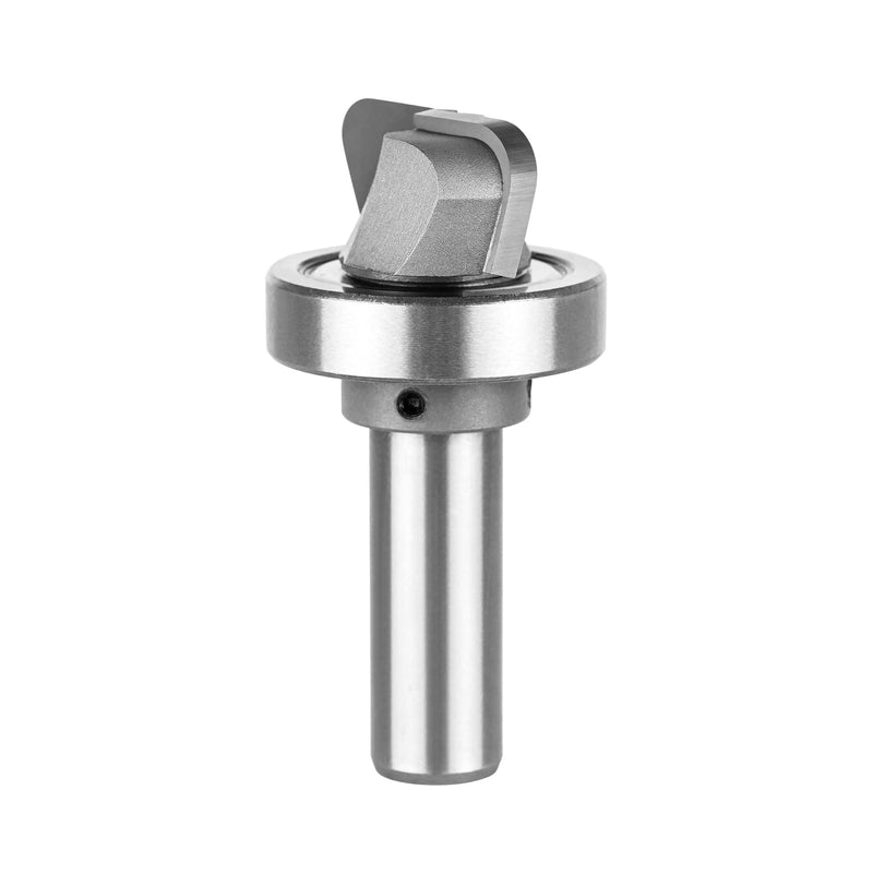 SpeTool Bowl and Tray Template Router Bit with Bearing 1/2 Inch Shank 1-1/4 Inch Cutting Diameter,Carbide CNC Router Bowl Bits Woodwroking Tool