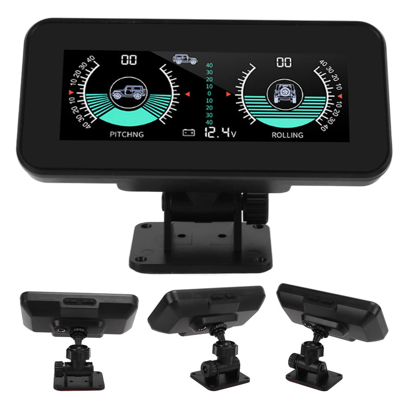Car Inclinometer Car Tilt Gauge HUD Slope Meter,Universal Intelligent Car Inclinometer Tilt Gauge High Resolution HUD Digital Angle Slope Meter Car Slope Meter for Automobile