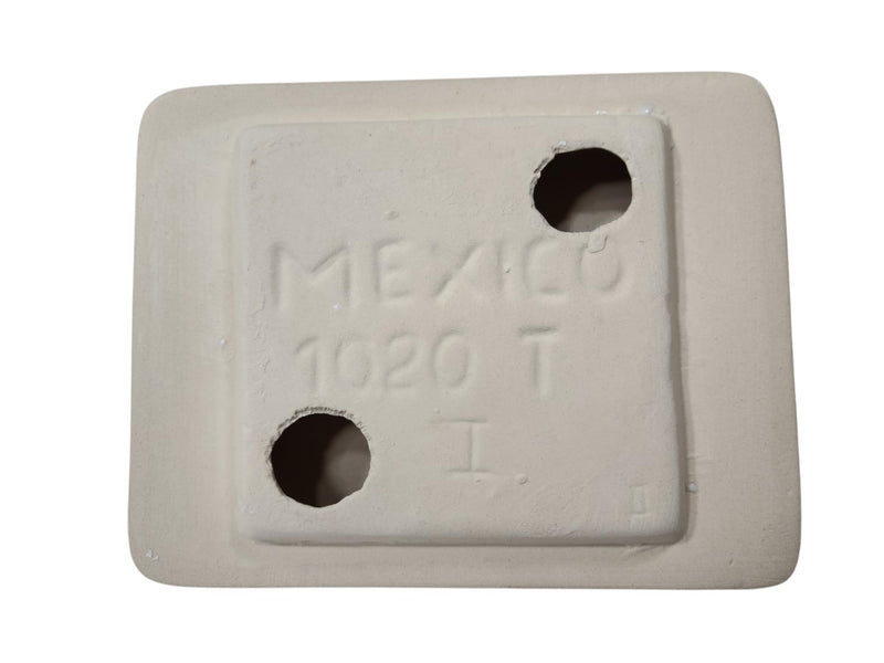 DALTILE Snow White Ceramic TP Toilet Paper Holder Wall Mount Thinset Installation Vintage Mid Century Modern Retro, BA1020T