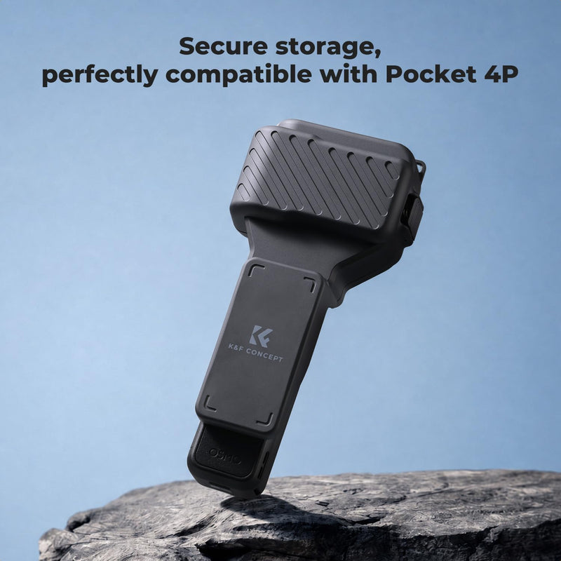 K&F CONCEPT Screen Lens Protector Compatible with Osmo Pocket 4P | Lightweight PC Hard Shell, Protective Lens Screen Gimbal Cover, Protects Lens, Screen & Gimbal from Scratches and Bumps -PT66