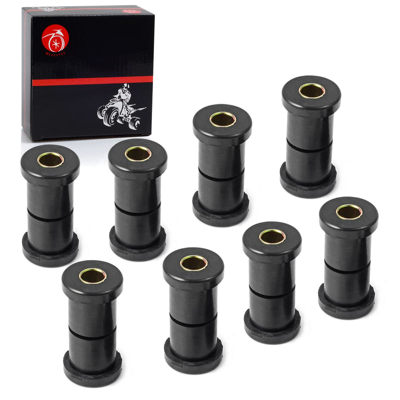 Front Leaf Spring Bushing & Rear Leaf Spring Bushing & Sleeves Kits Compatible with Club Car DS Golf Cart 1981-Up EZGO TXT/Medalist 1994-up