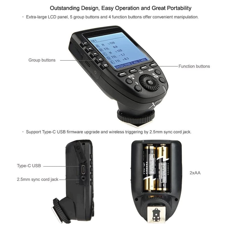 Godox Xpro-C TTL Wireless Flash Trigger for Canon Xpro-C(Canon)