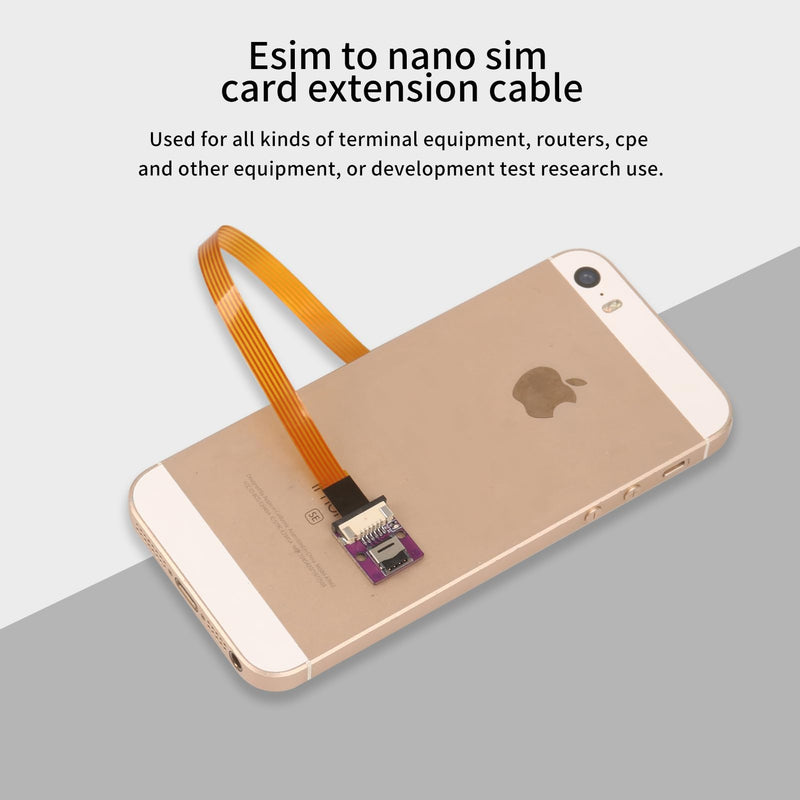 ESIM to Nano SIM Card Extension Cable ESIM Card Adapter Conversion Board ESIM Experimental Test