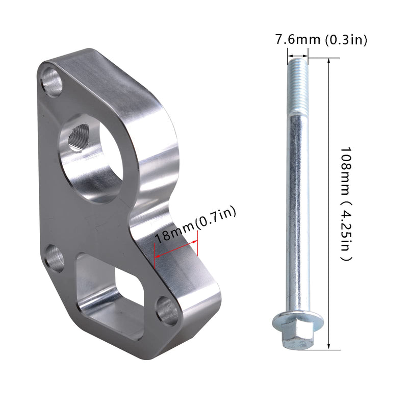 LS Water Pump Spacers kit Adapter Swap Kit Compatible with Camaro LQ4 LS1 5.3l LSX LQ9 LS6 L33 LS2 Engine Series