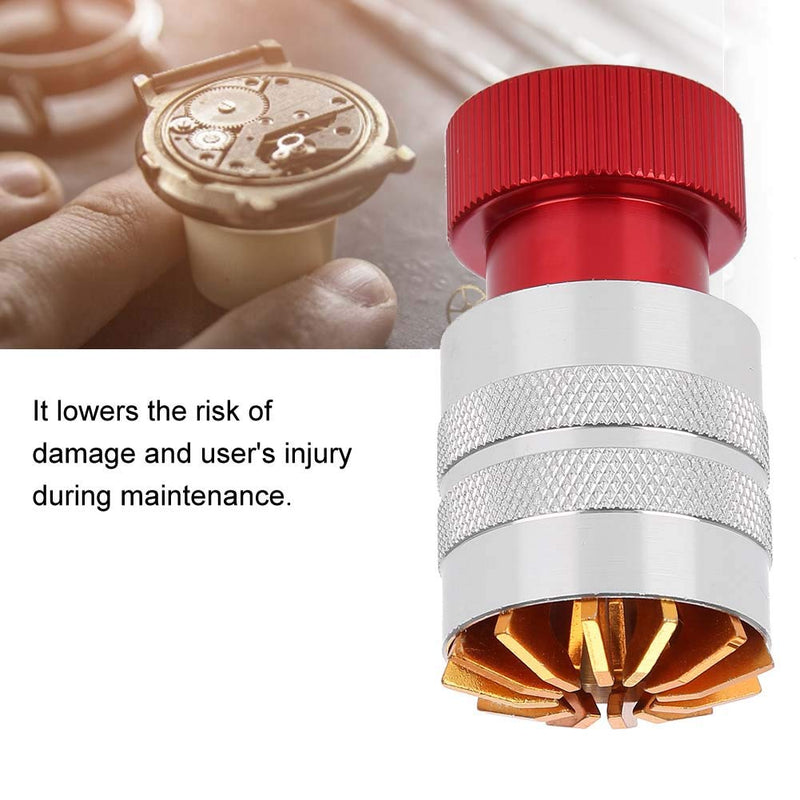 Semme Watch Back Remover Tool,Watch Back Case Remover Watchcase Remov Tool Wristwatch Opener Back Shell Cover Disassembly Repairing Tools for Watchmaker(Red)