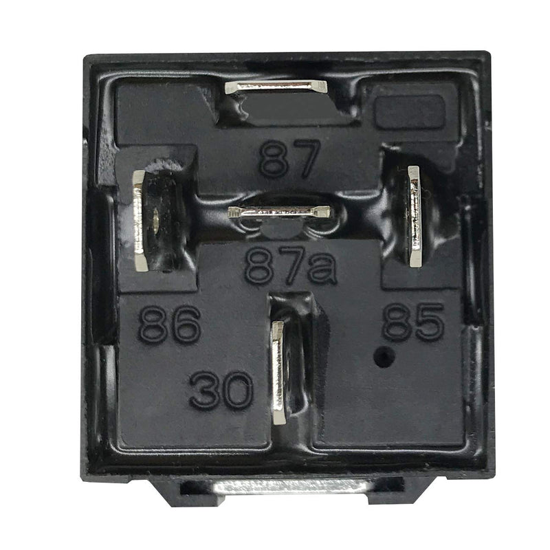 irhapsody 80/60Amp 12v 5-pin Relay Kit, spdt 12-Volt Automotive Relay with Heavy-Duty Pigtail, 6-Pack 6-pack of relay