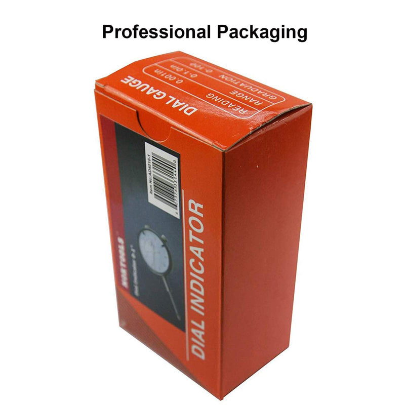 Dial Indicator 0-1" AGD SPEC 0.001" with Graduation Travel Lug Back, 2" Dial Dia measuring tool