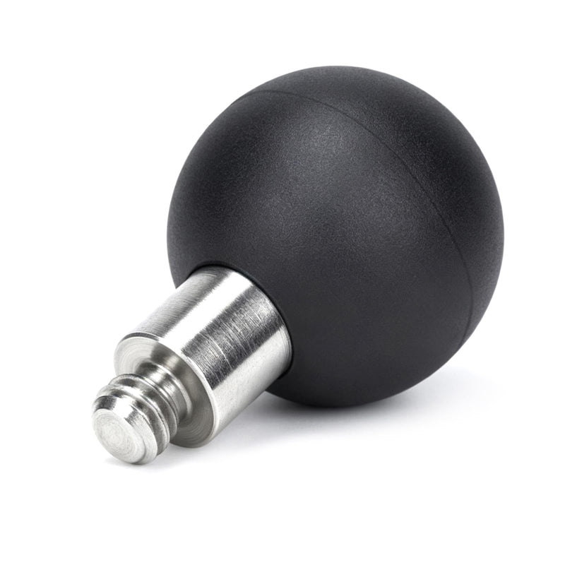 1 inch Ball Mount Adapter with 1/4" Threaded Stud, 2‑Pack,Stainless Steel | Compatible with RAM Mounts Ball B Size Double Socket Arms Ball Mount
