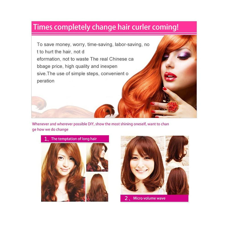  [AUSTRALIA] - Leier 27Pcs/lot Magic Foam Sponge Hair Curlers Roller Salon Hairdressing Hair Styling Barber Benders Hair Rolling Tool