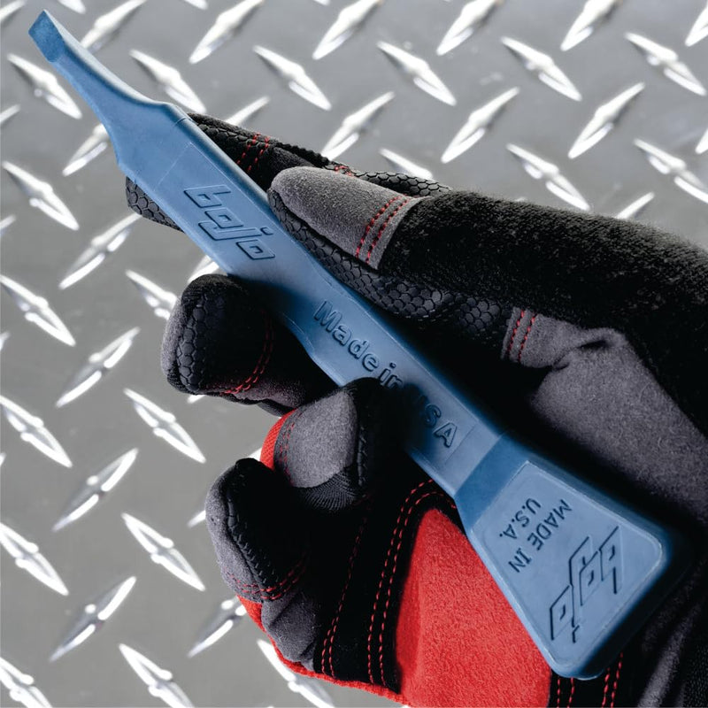 Bojo Tools - 1/4" Wide Plastic Scraper Tool - Heavy Duty 5-PACK