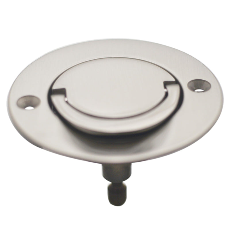 Westbrass D320-07 Roman Tub Drain Trim, 3-9/16" OD, Satin Nickel