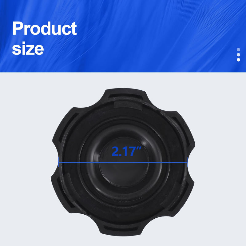 Master Cylinder Cap Brake Reservoir Tank Cap Compatible with Hyundai Accent Azera Elantra Santa Fe Sonata Tucson Kia Optima Soul Sorento Part Numbers 58531-07000 585312B500