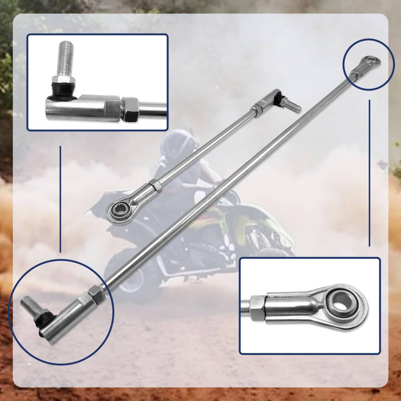 DIY Short+Long Tie Rod Kit Set w/Ends Replacement Fit for Yerf Dog Go Kart Cart 3/8-24