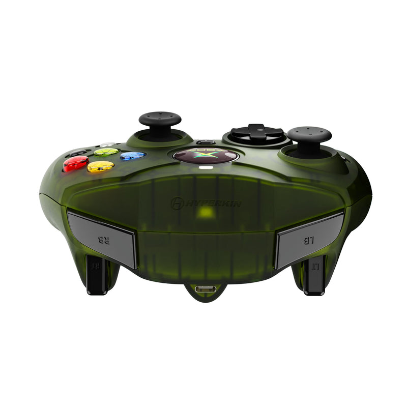 Hyperkin DuchesS Wired Controller with Hall Effect Joysticks for XBOX Series X|S, XBOX One & PC Windows 10/11 – Plug & Play Gamepad with Impulse Triggers & 10ft USB-C Cable – Special Edition Greenhaven