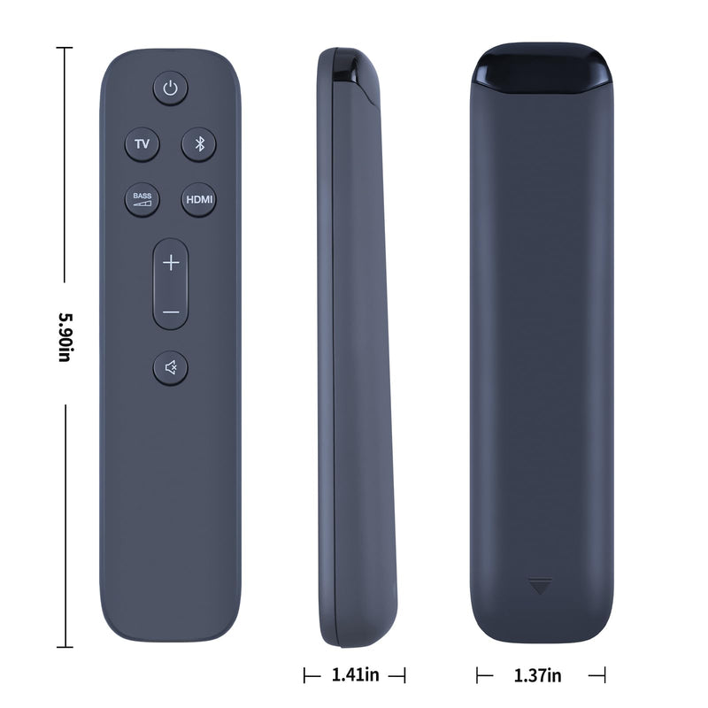 New Sound Bar Remote Control Replaced Compatible with JBL 5.1 2.1 Deep Bass (MK2) Surround Soundbar System JBL2GBAR51IMBLKAM Bar 5.1