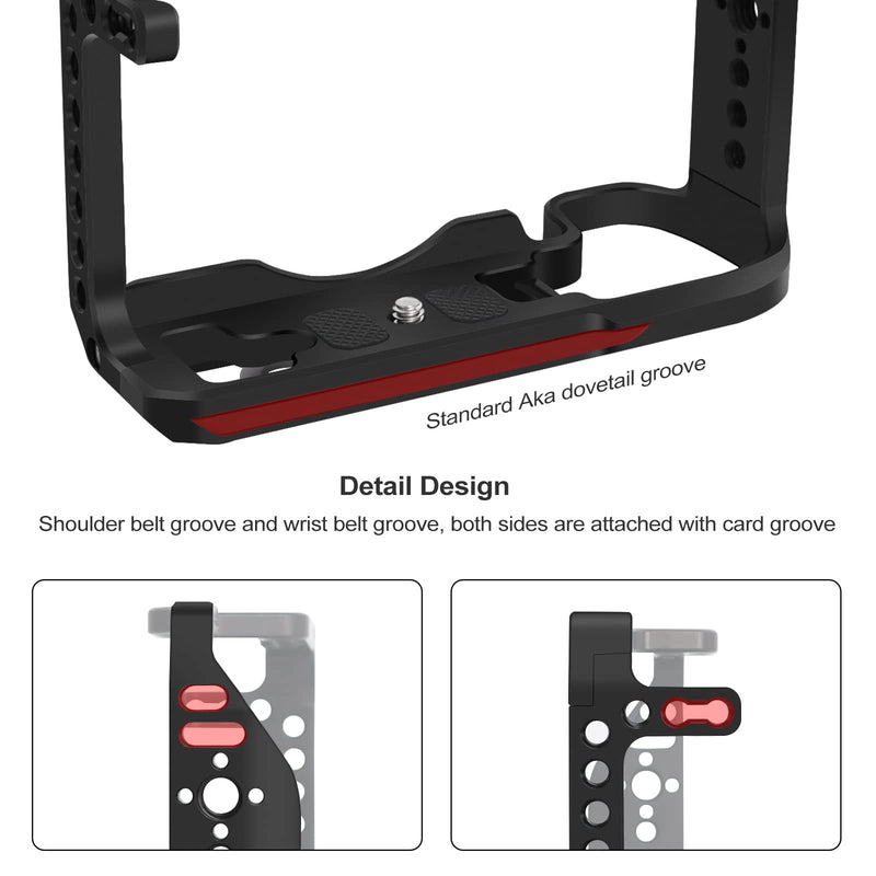 Canon EOS RP Camera Cage - Rig with Cold Shoe for Bag
