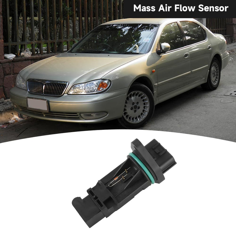 Mass Air Flow Sensor Meter Sensor MAF Sensor - Compatible for Nissan Maxima 2000-2001 for Nissan Altima 2002-2003 for Nissan Sentra 2001-2005 - Replace Part 0280218154