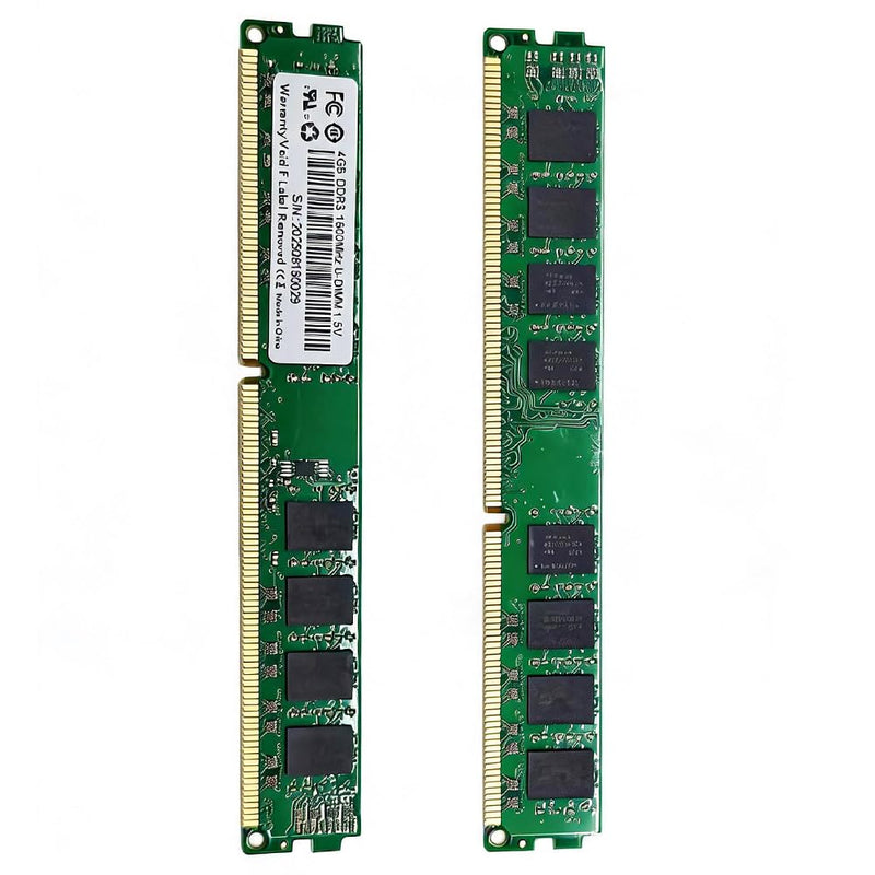 1pc 4GB DDR3 RAM 1600 1.5V for Desktop Computer, Desktop Memory Module for PC Upgrade