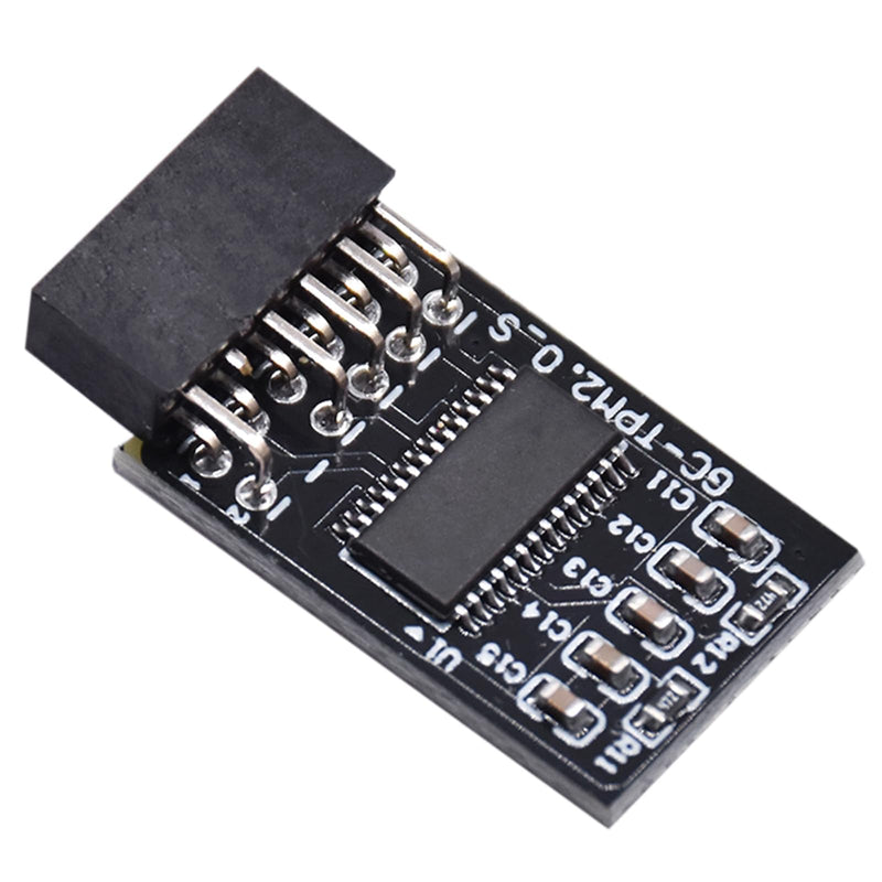 TPM 2.0 LPC Module 12-Pin Security Card for GIGABYTE Motherboard | 12-pin TPM 2.0 LPC security module for GIGABYTE motherboards, designed for hardware encryption and Windows 11 or 10 use