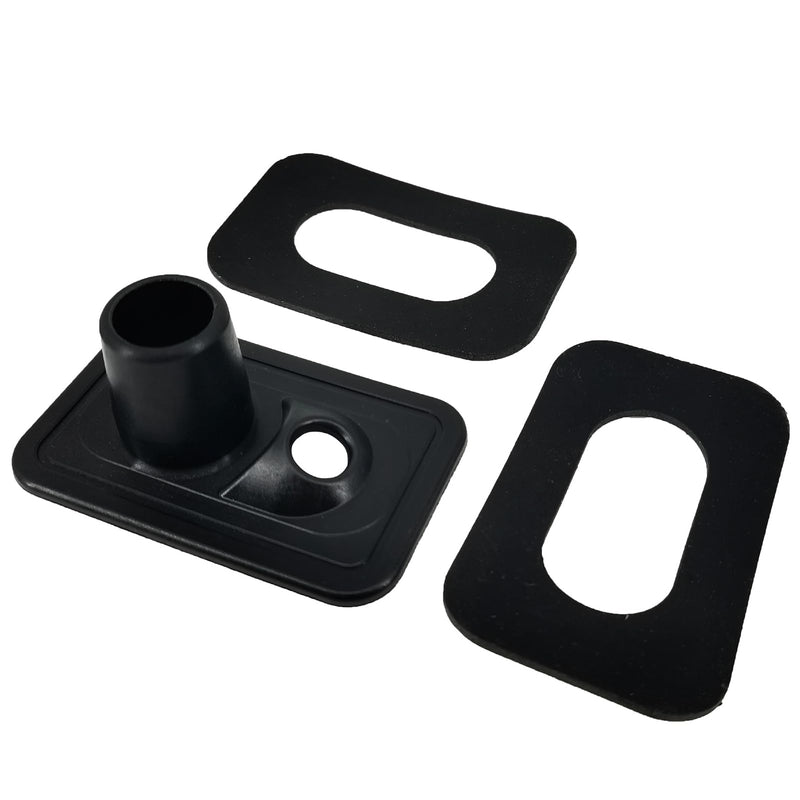 Universal Carbon Cleaning Walnut Blaster Adapter and Gaskets Tool Kit Fit for All Engines Intake Valve