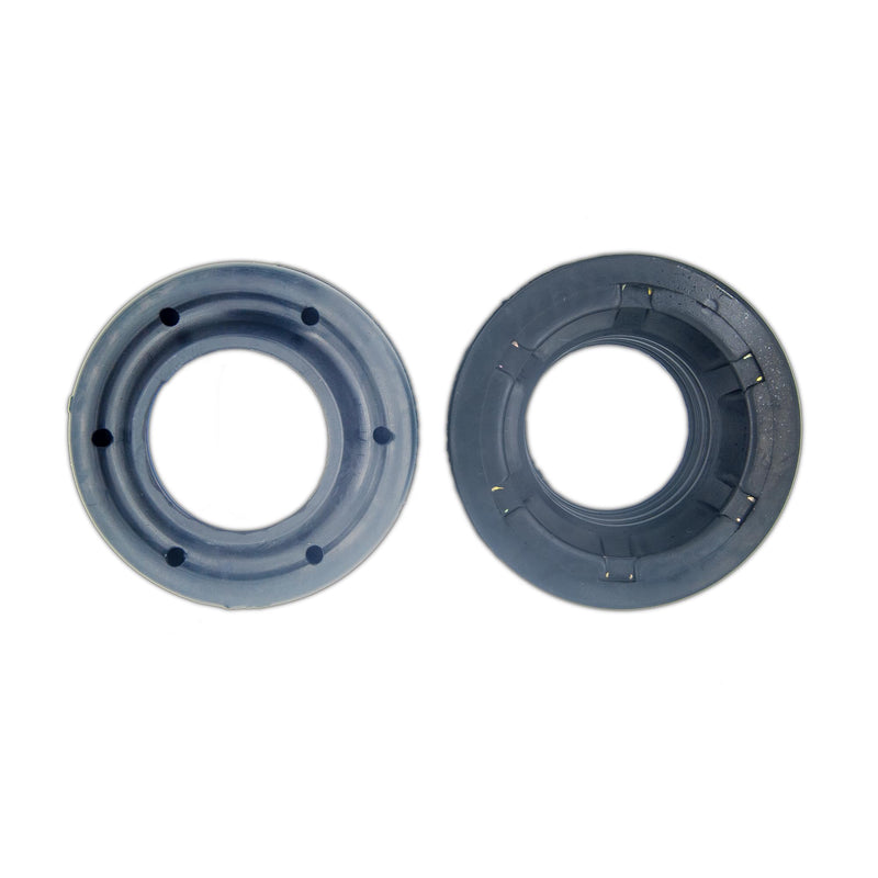 Front Coil Spring Insulators, Front Upper Coil Spring Isolators Compatible with 2007-2018 Jeep Wrangler JK JKU (Stock height, Pair)