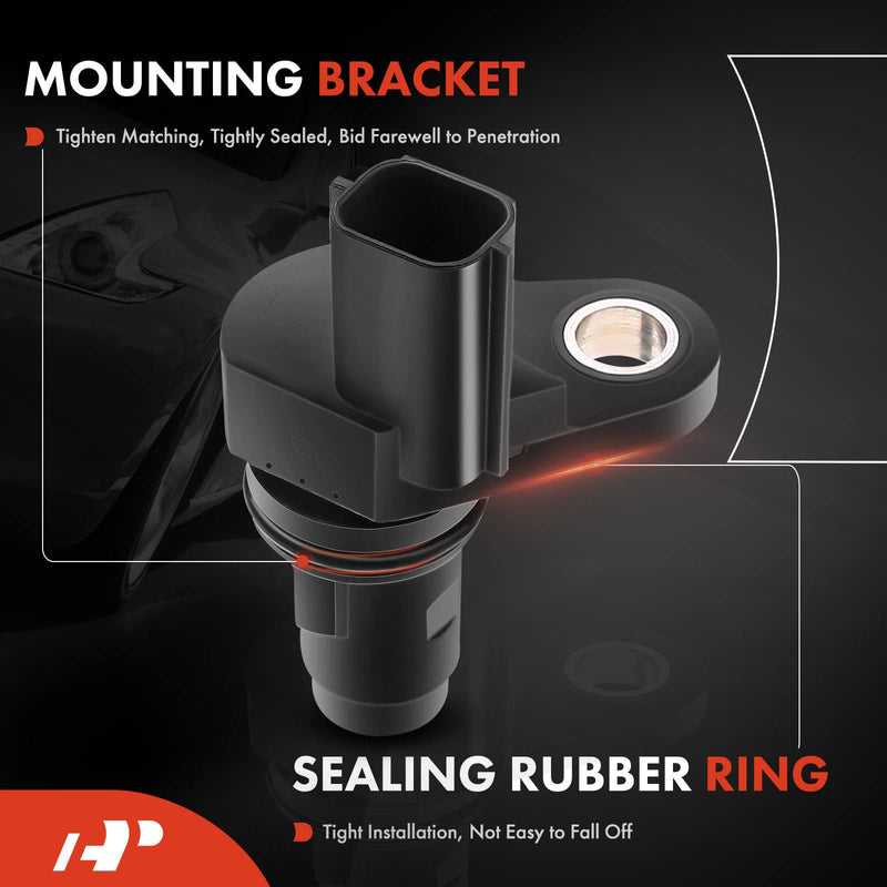 A-Premium Engine Crankshaft Position Sensor Compatible with Chevy, GMC, Buick & More - Captiva Sport, Cobalt, Equinox, HHR, Malibu, Terrain, LaCrosse, Verano, Regal, G4, G5, G6, Aura - 2.0L 2.2L 2.4L
