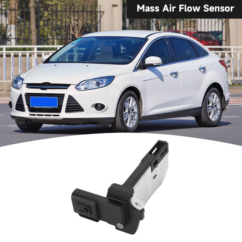 Mass Air Flow Sensor - Compatible for Ford Focus 2.0L 2012-2016, Escape 2.5L 2017-2018 & Electric 2012-2014 - Replace Part CP9Z12B579B - 1 Pcs - 0 - 100 g/s - Direct Mount - Automotive Sensor