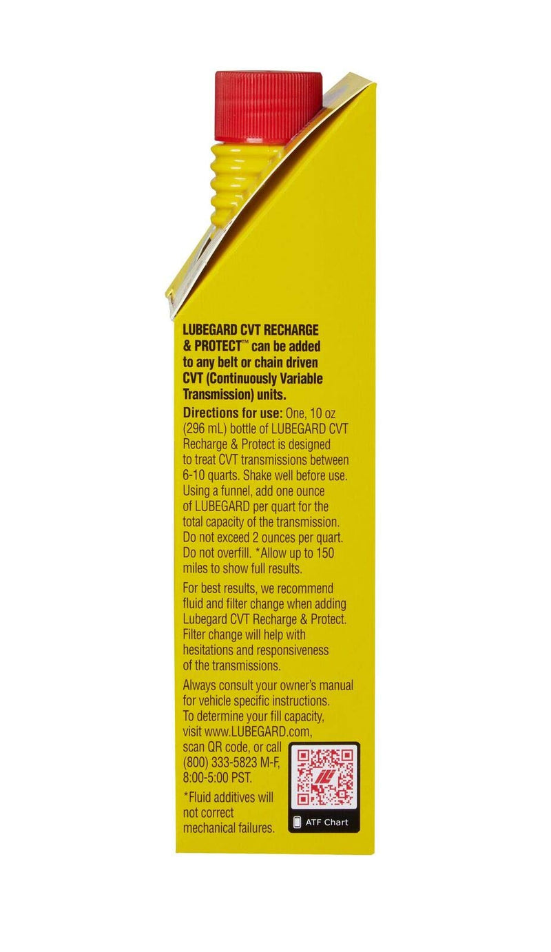 Lubegard 67010 CVT Recharge & Protect, 10 fl. oz.
