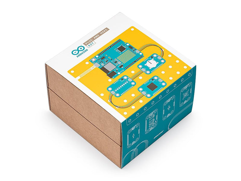 Official Arduino Plug and Make Kit [AKX00069] – Ultimate Starter Kit for Beginners | Build Connected Projects Easily | Fun & Educational Technology Kit for Learning Electronics & Coding