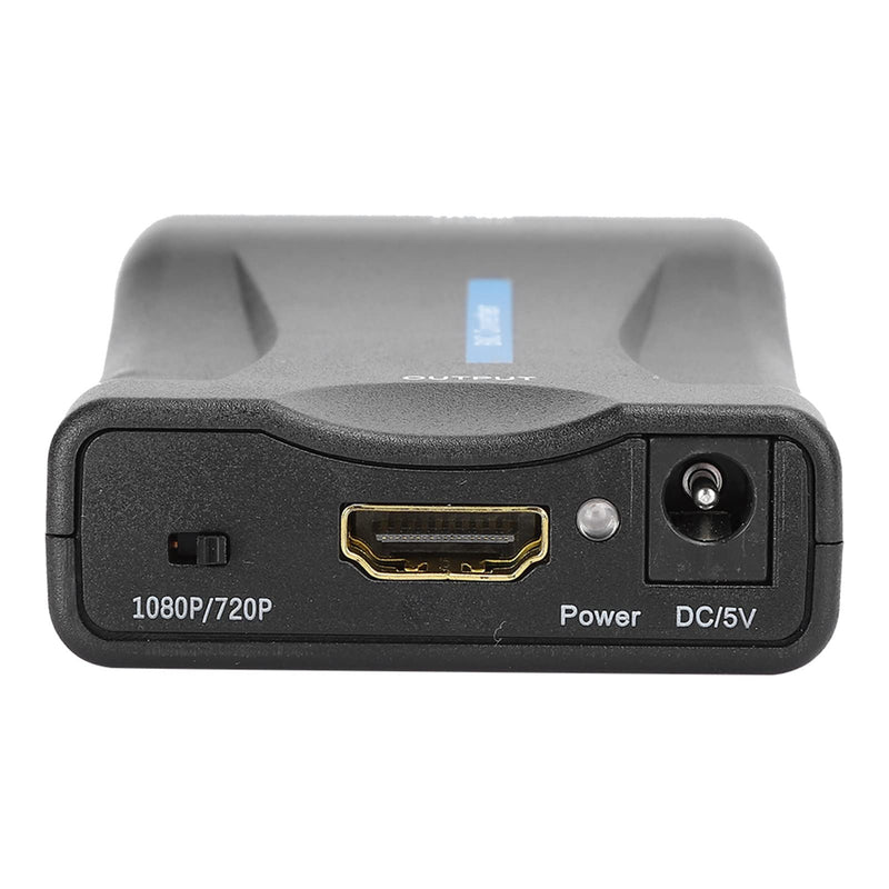 BNC to HDTV Converter with Audio Port, Lossless 1080P / 720P Output, PAL/NTSC Auto Detection, 3D Compensation Technology for Analog Camera