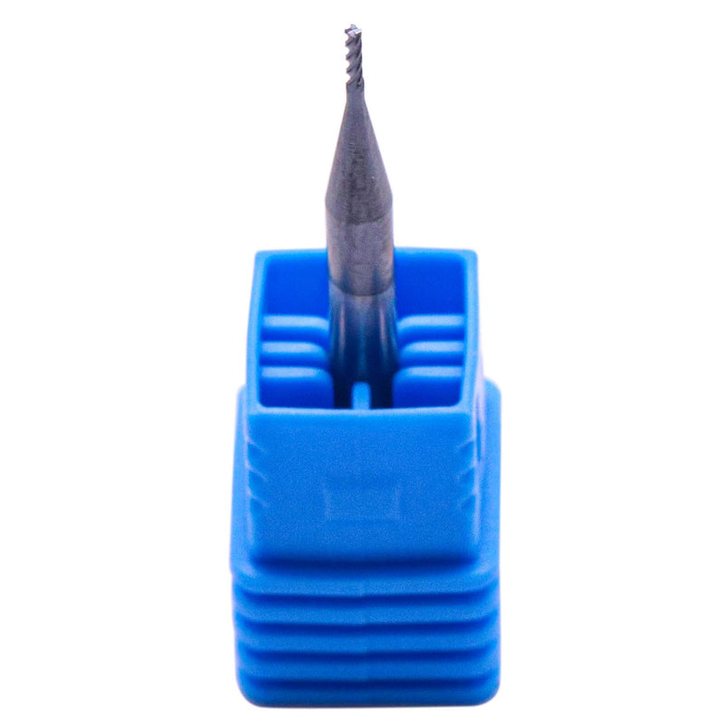 BestParts 5Pcs 1/32" 4 Flute Solid Carbide Square End Mills - AlTiN Coated | 30 Degree Helix, 1/32" Cutting Diameter, 1/8" Shank Diameter, 1/8" Length of Cut, 1-1/2" Overall Length 1/32 in 5