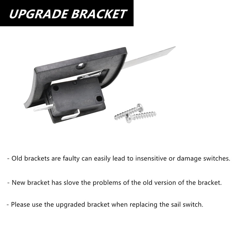 33082 Sail Switch with New Upgrade Bracket Kit, Replacement for Dometic Atwood AFM AFLD AFLA DMFD Series RV Furnace, Replacement Options 31094,31093,33081,33082 (Pack of 1)