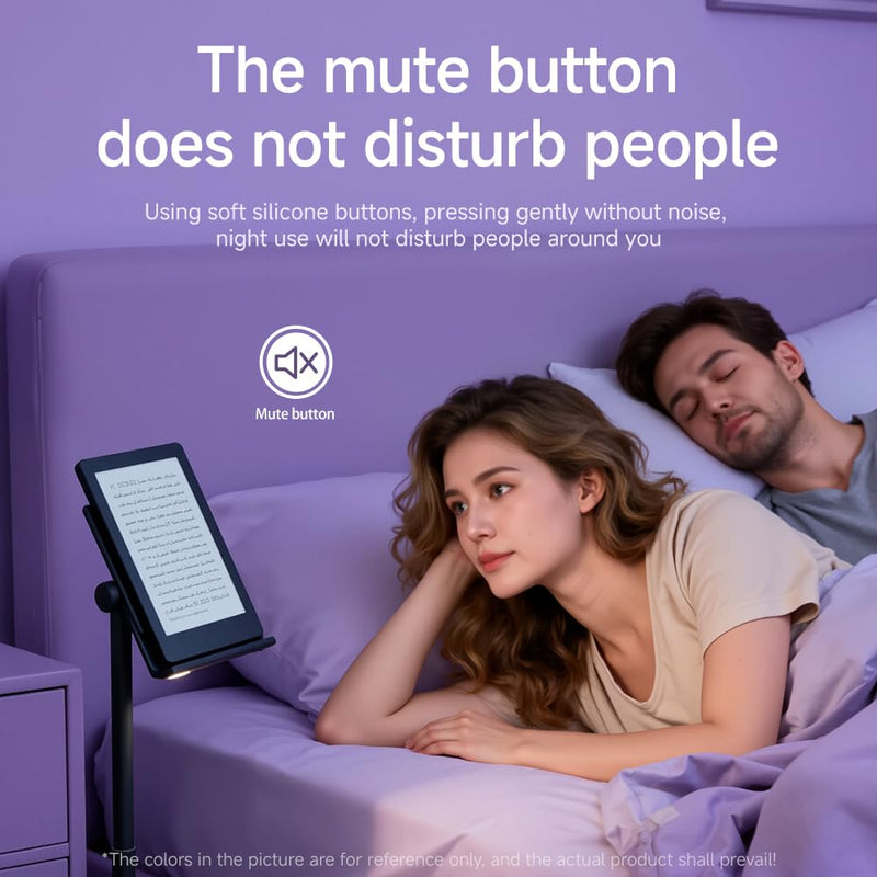 E3 Controls Bluetooth Page Flipping, Suitable for Smartphones, Mobile Tablets, Computers Tiktok、 Music Switching, Android e-Book Reader XTEINK Reader Flipping Left and Right Pages(Purple) Purple