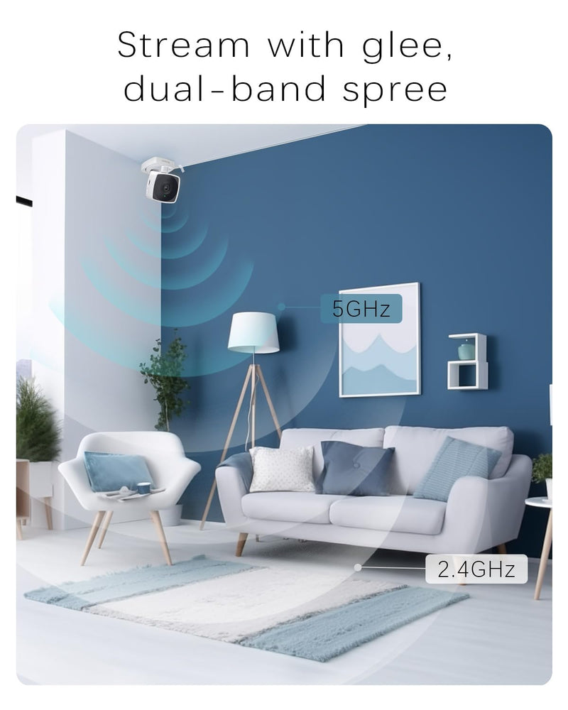 blurams 2K Security Camera Bundle 3-Pack, Indoor Camera and PTZ Pet Camera w/Motion Tracking, 2-Way Audio, IR Night Vision, Siren, Compatible with Alexa