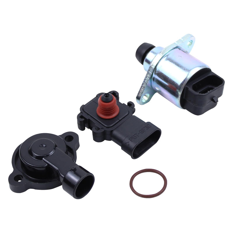 MOTOKU Idle Air Control Valve Manifold Absolute Pressure and Throttle Position Sensor for Chevy for GMC for Cadillac for Pontiac Silverado Suburban Tahoe Sierra Yukon Firebird GTO Escalade Savana etc