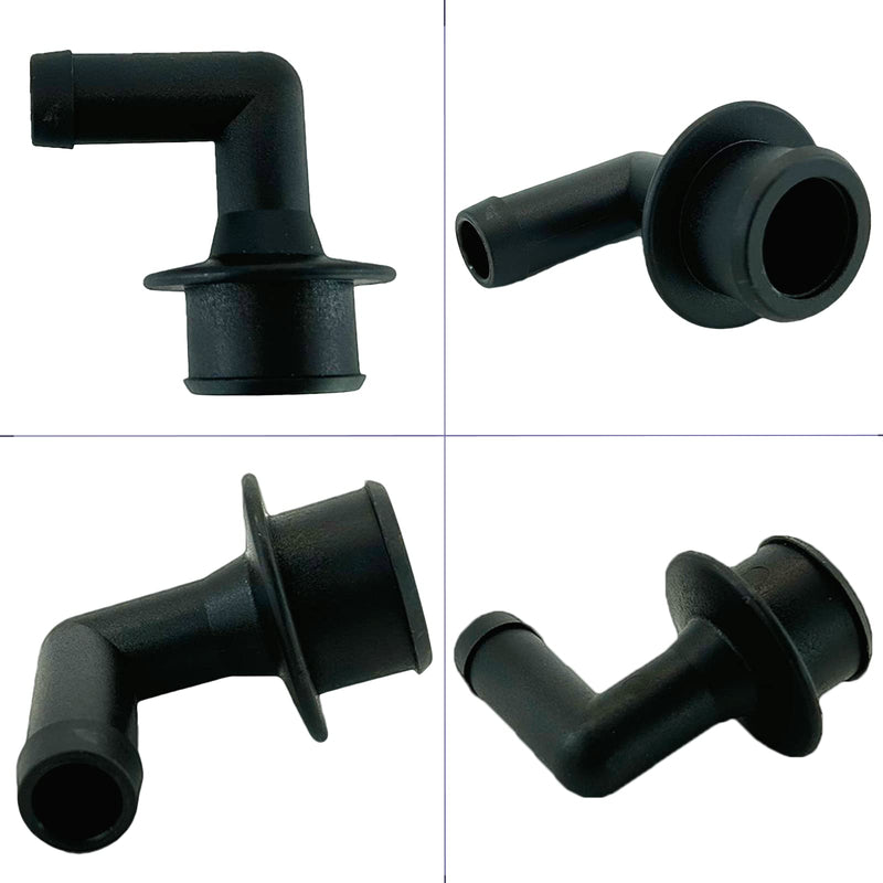 53013360AA VENT VALVE ELBOW & GROMMET & VALVE COVER BREATHER SET for Je/ep Grand Cherokee 4.0L 2000 2001 2002 2003 2004 Replace 53030497 2946079 47079 42344 2P1042