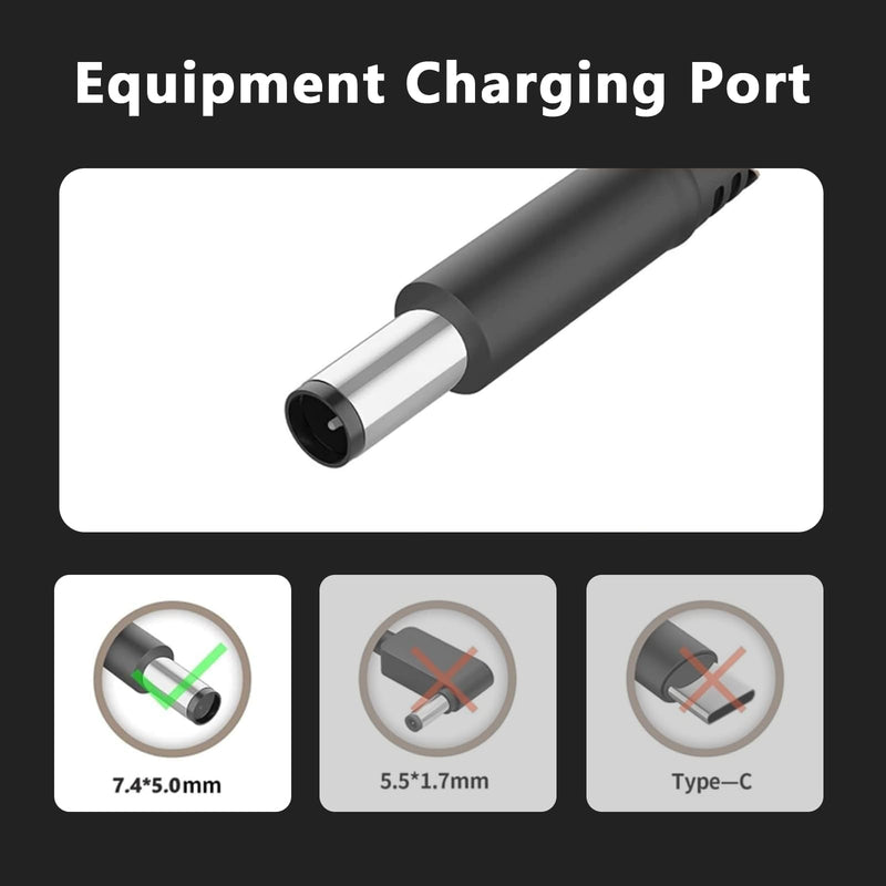 180W Power Adapter Replacement for Dell Dock WD19S | Compatible with Dell Dock WD25 WD15 WD19 WD19S WD19TB WD22TB4 SD25 D6000 SD25TB4 Business Laptop Thunderbolt Docking Station