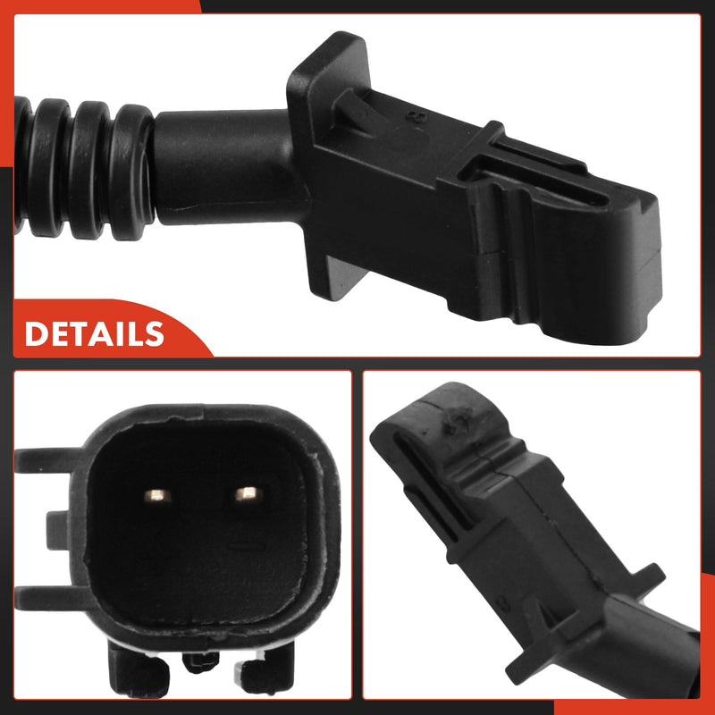 A-Premium ABS Wheel Speed Sensor Compatible with Dodge & Jeep Models - Caliber 2007-2008, Compass/Patriot 2007-2014, 4WD - Rear Driver and Passenger Side, (2-PC Set), Replace# 05105065AC, 5105065AC