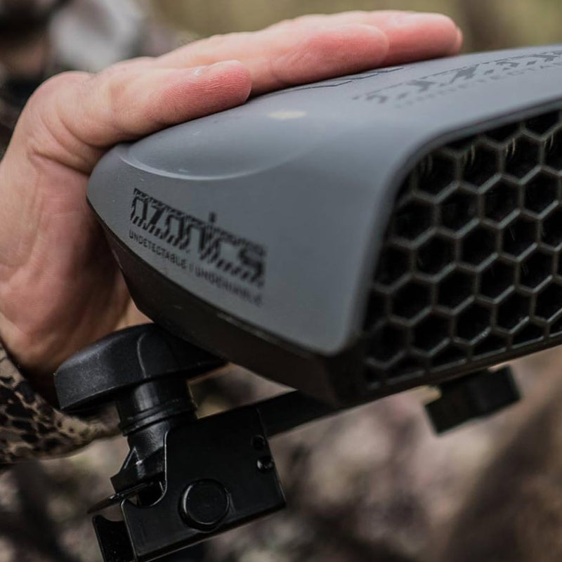 Ozonics Blind Bracket for Hub-Style Ground Blinds | Securely Clamps onto Fiberglass Rods | Compatible with Ozonics Mounting Hardware and Accessories for Enhanced Scent Control and Odor Elimination