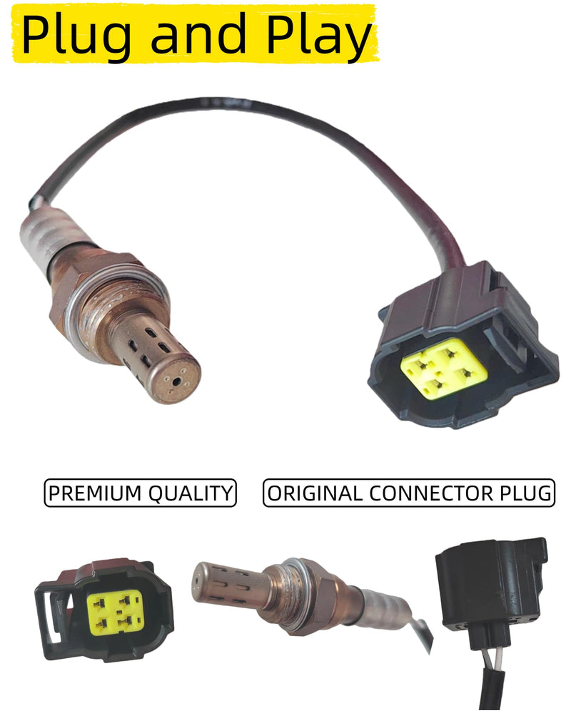Oxygen O2 Sensor Upstream Downstream for Chry 300, for Dodge Challenger Charger Dakota Durango Grand Caravan Journey Neon Nitro, for Jeep Commander Grand Cherokee Wrangler JK 234-4587 56028994AA 2PCS 2