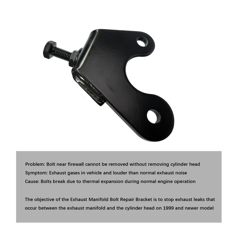 Exhaust Manifold Bolt Repair Kit Driver Rear/Passenger Front,Fits 1999 and Newer GM Vehicles or Suv, Including 4.8L 5.3L 6.0L and 6.2L Models