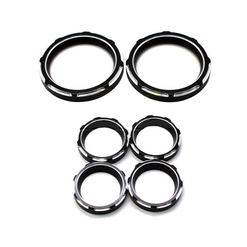 Speedometer Gauge Burst Bezel Kit Instrument Cover Board for Harley touring Road Glide Street Glide 1996-2013