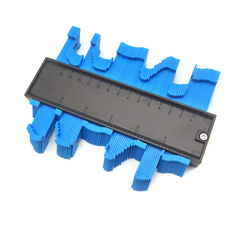 Contour Gauge Set (10-Inch Widened + 5-Inch) – Profile Measuring Tool for Flooring, Trim, Tile & Pipes