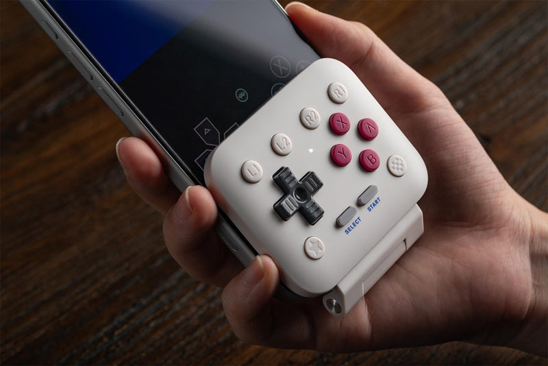 8Bitdo FlipPad Mobile Gaming Controller for iPhone and Android | Flip-Style, USB-C Plug and Play, Vertical Mobile Gaming, Pocket-Ready and Case-Friendly, Tactile D-pad and ABXY controls