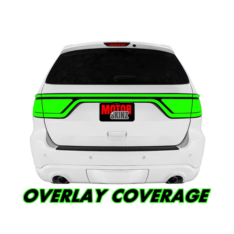 SlickMod PreCut Vinyl Smoke Tint for 2014-2023 Dodge Durango Tail Light (20% Dark Smoke, 1. Taillight) 20% Dark Smoke