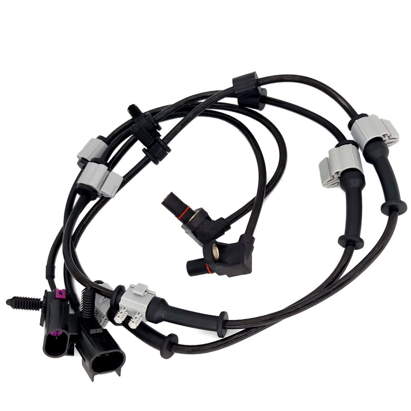 ABS Wheel Speed Sensor Front for 4.2L L6 5.3L 6.0L V8 Chevy 2002 2003 2004 2005 2006 2007 2008 2009 Trailblazer EXT SSR, GMC Envoy XL XUV, Buick Rainier, Saab 9-7x, Oldsmobile Bravada Left/Right 2 Pcs