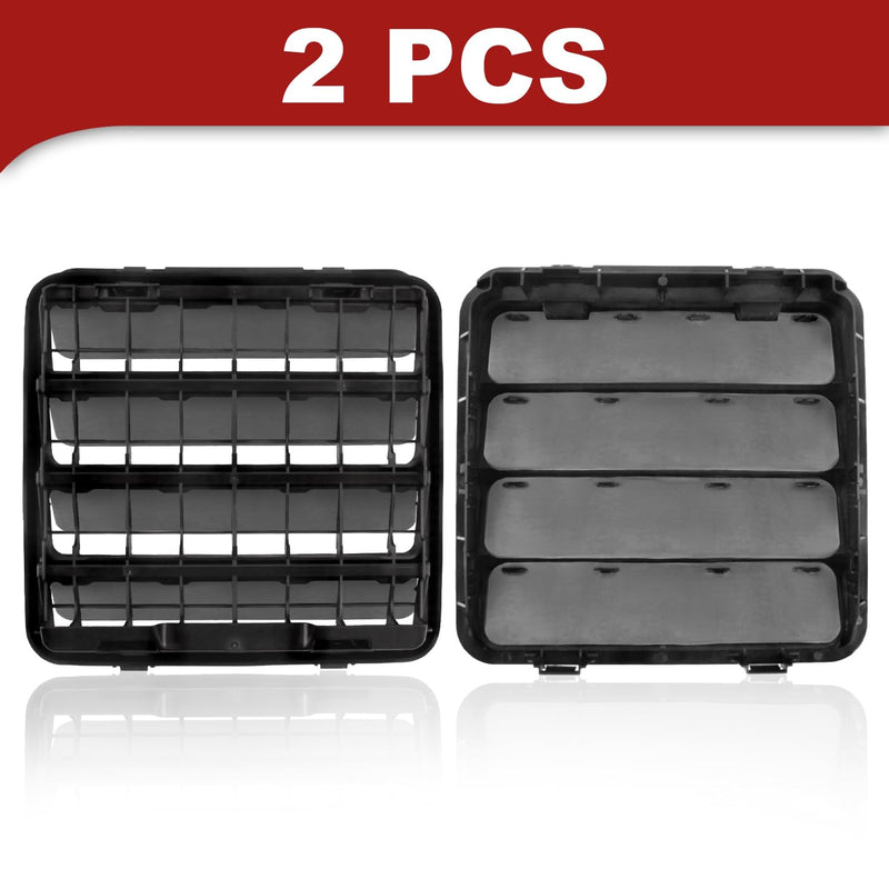2Pcs Body Side Aperture Exhauster Air Pressure Vents Compatible with Jeep,Dog Ram 1500/2500/3500,Replaced 68323649AB